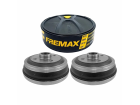 Par de Tambor de freio Traseira Fremax para Chevrolet Celta 1.0 1.4 8V 2000 até 2016 - Cod. BD1241